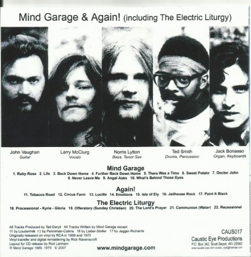 Mind Garage - Mind Garage & Again! (Including The Electric Liturgy) (1969-70/2007)