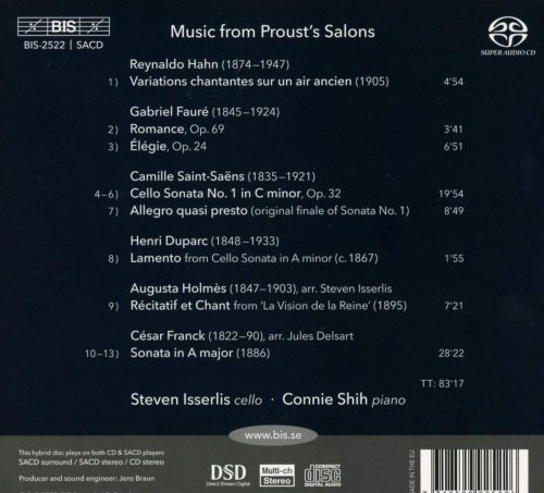Steven Isserlis & Connie Shih - Cello Music from Proust's Salons (2021) CD-Rip