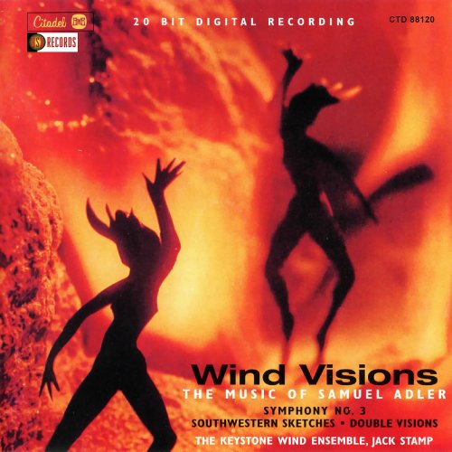 Keystone Wind Ensemble & Jack Stamp - Wind Visions: The Music of Samuel Adler (2021) [Hi-Res]