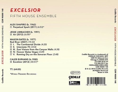 Fifth House Ensemble - Excelsior (2014) [Hi-Res]