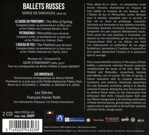 François-Xavier Roth & Les Siècles - Stravinsky: Ballets Russes (2021) [Hi-Res]