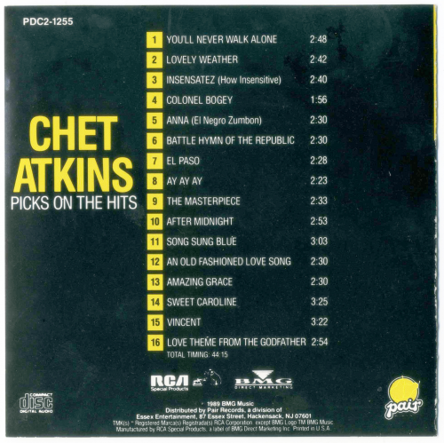 Chet Atkins - Picks on the Hits (1989)