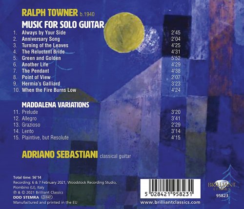 Sebastiani Adriano - Towner: Music for Solo Guitar (2021) [Hi-Res]