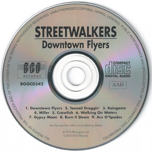 Streetwalkers - Downtown Flyers (2002)