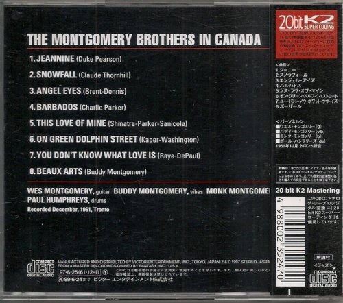The Montgomery Brothers - The Montgomery Brothers in Canada (1961/1997)