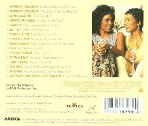 Aretha Franklin, Whitney Houston, Mary J. Blige, Babyface, Toni Braxton - Waiting To Exhale: Original Soundtrack Album (1995)