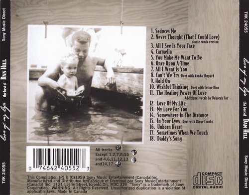 Dan Hill - Love Of My Life: The Best Of (1999) CD-Rip