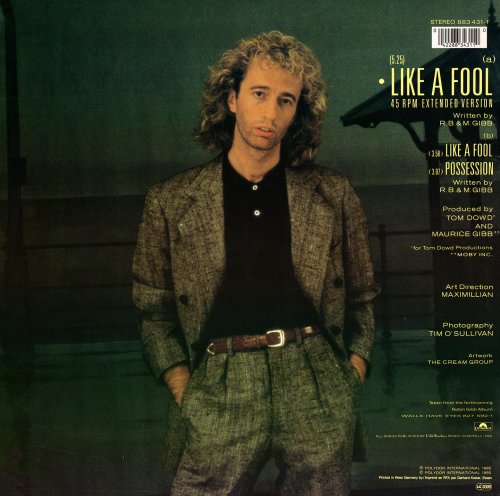 Robin Gibb - Like A Fool (Germany 12") (1985)