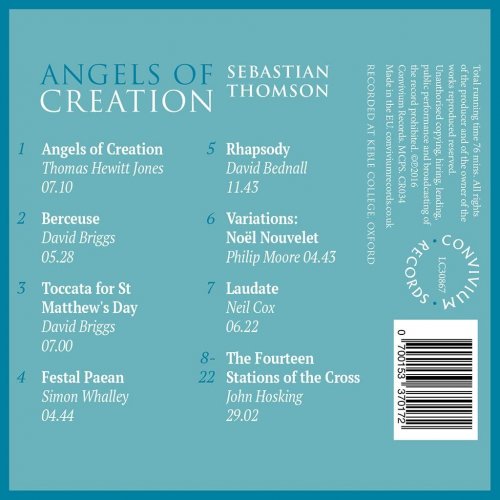 Sebastian Thomson - Angels of Creation (2017) [Hi-Res]