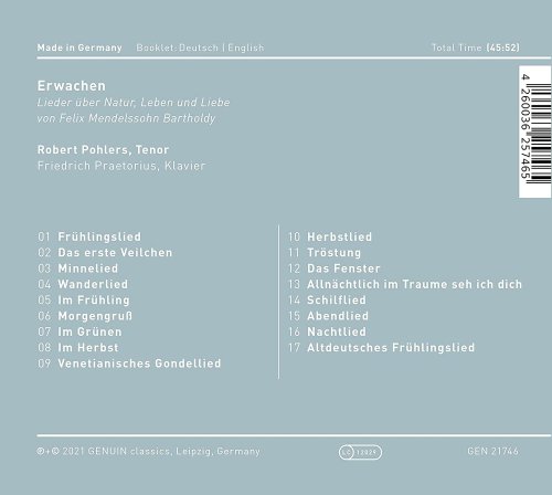 Robert Pohlers & Friedrich Praetorius - Erwachen (2021) [Hi-Res]