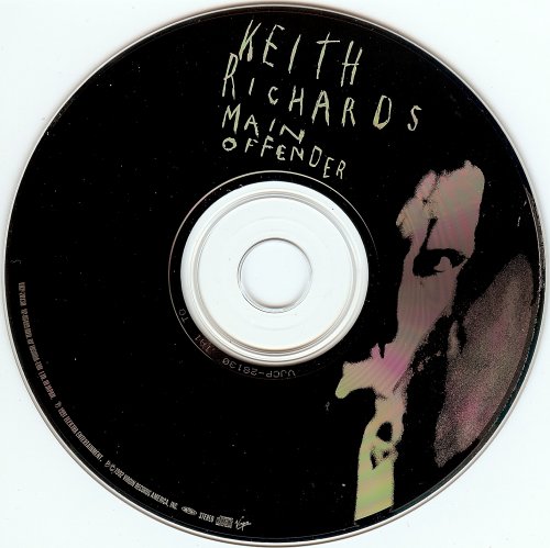 Keith Richards - Main Offender (Japan, 1992)