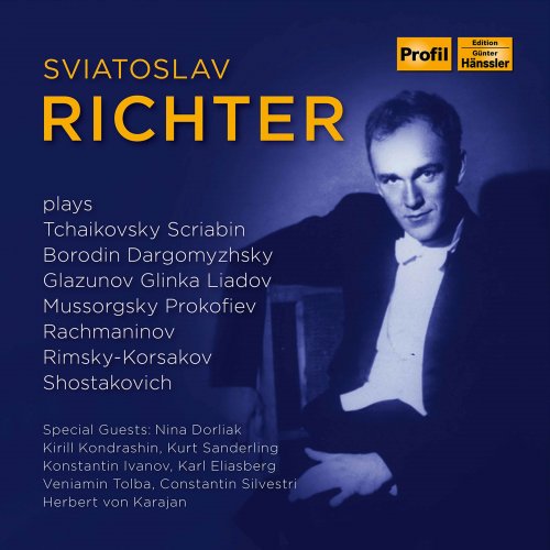 Moscow Youth Symphony Orchestra, Leningrad Philharmonic Orchestra, Brno Radio Smphony Orchestra, National Radio Symphony Orchestra of Ukraine - Sviatolsav Richter plays Russian Composers (2021)