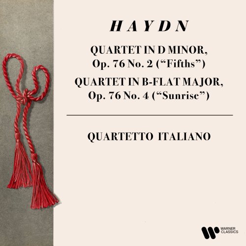 Quartetto Italiano - Haydn: String Quartets, Op. 76 Nos. 2 "Fifths" & 4 "Sunrise" (2021) [Hi-Res]