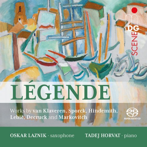 Oskar Laznik, Tadej Horvat - Légende: Works for Alto Saxophone and Piano (2019)