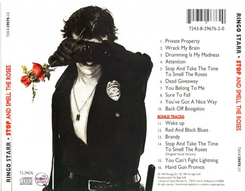Ringo Starr Stop And Smell The Roses Reissue Bonus Tracks Remastered 19811994 7740