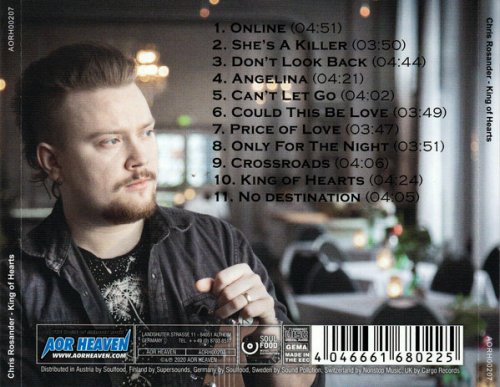 Chris Rosander - King Of Hearts (2020) [CD-Rip]
