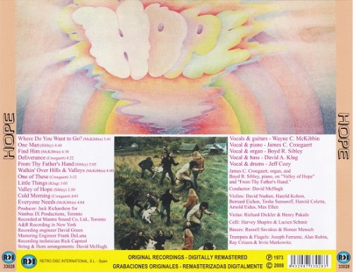 Hope - Hope (Reissue) (1972/2008)