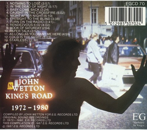 John Wetton - King's Road 1972-1980 (1987)