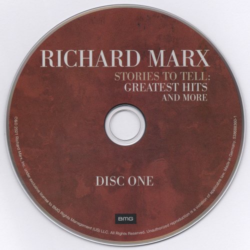 Richard Marx - Stories To Tell: Greatest Hits And More (2021) [2CD]