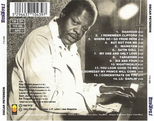 Oscar Peterson - En Concert Avec Europe 1 (1993)