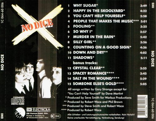 No Dice - No Dice (Reissue) (1977/2021)