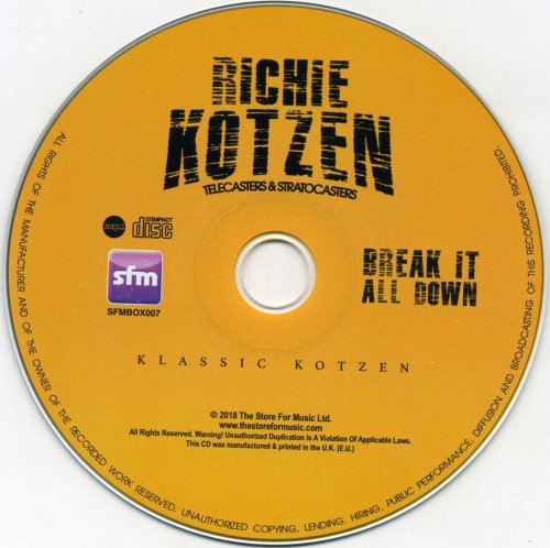 Richie Kotzen - Telecasters & Stratocasters: Klassic Kotzen (Box Set, 3 CD) (2018) CD-Rip