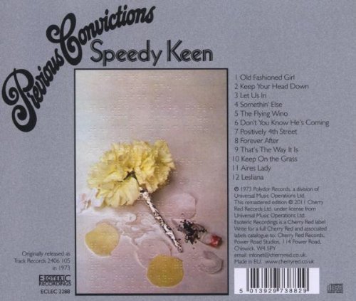 Speedy Keen - Previous Convictions (Reissue, Remastered) (1973/2011)