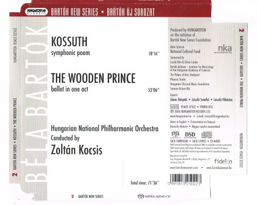 Zoltán Kocsis, Hungarian National Philharmonic Orchestra - Bartok: The Wooden Prince (2006) [SACD]