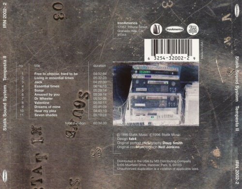 Statik Sound System - Tempesta II (1996) [CD-Rip]