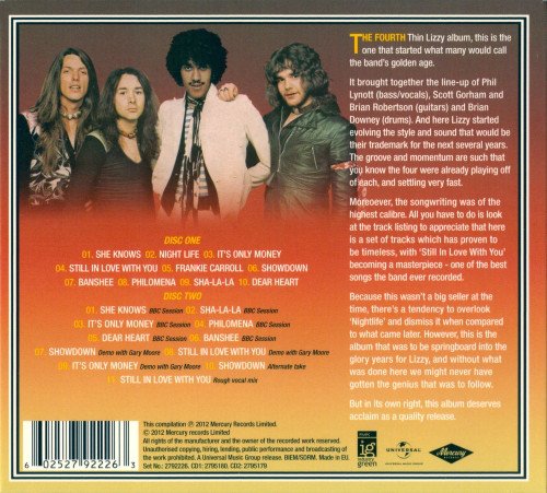 Thin Lizzy - Nightlife (Deluxe Edition, 2 CD) (1974/2012)