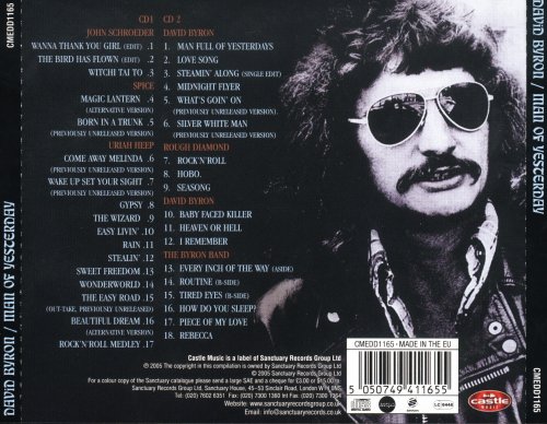 David Byron (ex Uriah Heep) - Man Of Yesterday (2005)