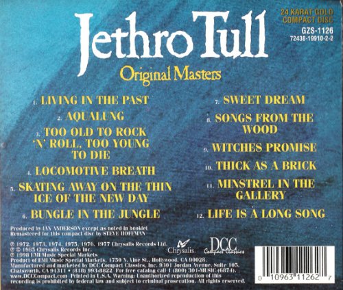 Jethro Tull - Original Masters (1985) [1998]