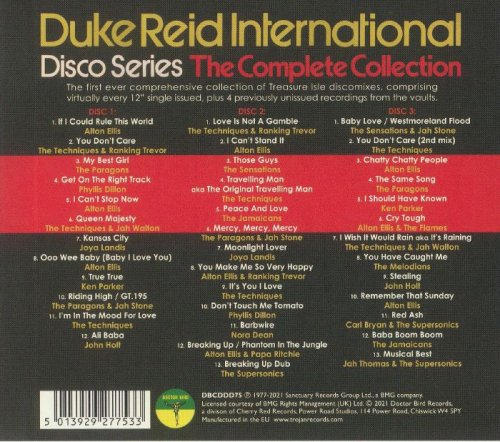 VA - Duke Reid International Disco Series: The Complete Collection (2021) [3CD]