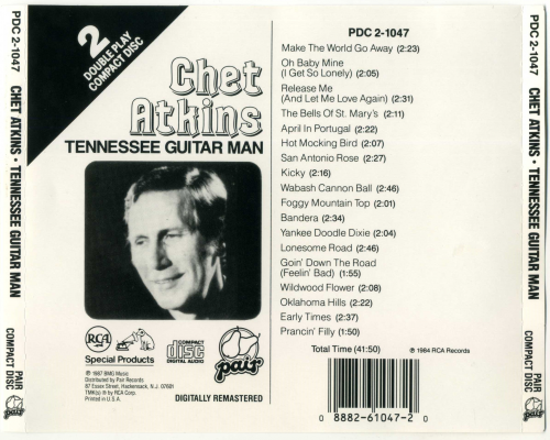 Chet Atkins - Tennessee Guitar Man (1984) [1987]