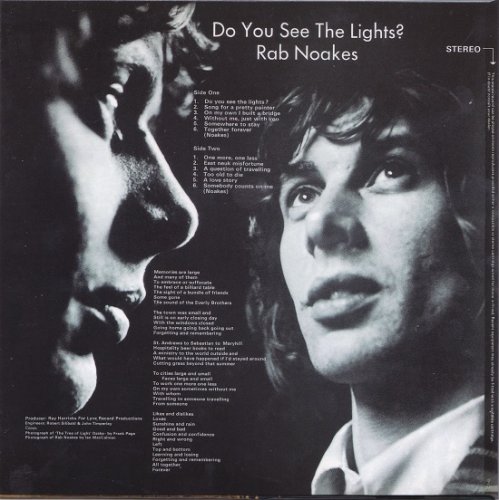 Rab Noakes - Do You See The Lights? (Korean Remastered) (1970/2010)