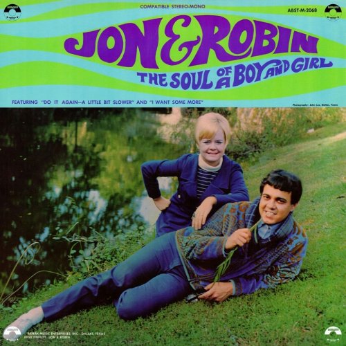 Jon & Robin - The Soul of a Boy and Girl (Reissue) (1967/2017)