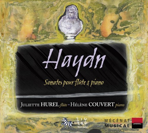Juliette Hurel, Helene Couvert - Haydn: Sonates pour flûte & piano (2005)