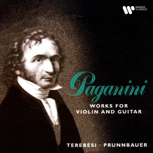 György Terebesi & Sonja Prunnbauer - Paganini: Works for Violin and Guitar (1995/2021)