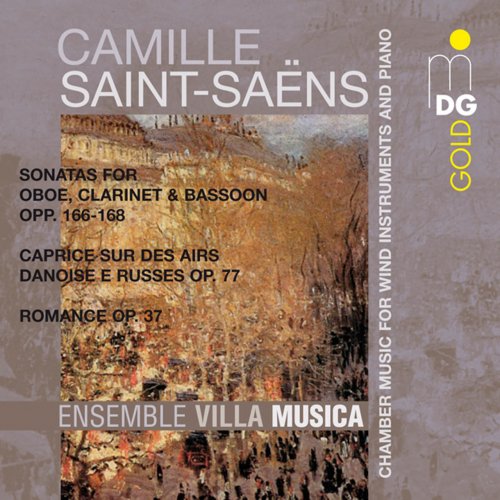 Ensemble Villa Musica - Saint-Saëns: Kammermusik für Bläser (1991)
