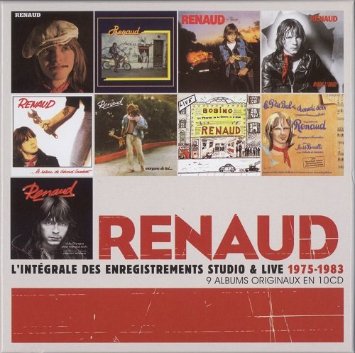 Renaud - L'Integrale des Enregistrements Studio & Live 1975-1983 (2011)
