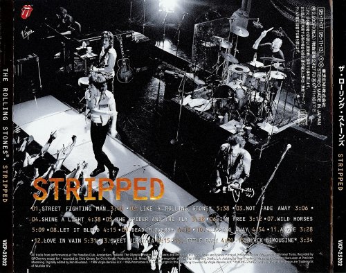 The Rolling Stones - Stripped (1995) [Japanese Edition]