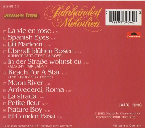 James Last - Jahrhundert Melodien (1982)