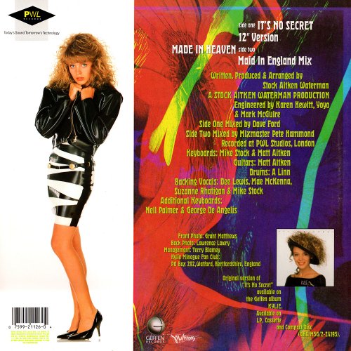 Kylie Minogue - It’s No Secret (US 12") (1988)