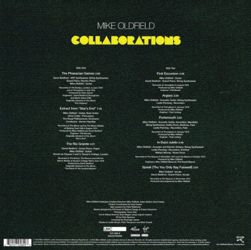 Mike Oldfield - Collaborations (Reissue, Remastered) (2016)