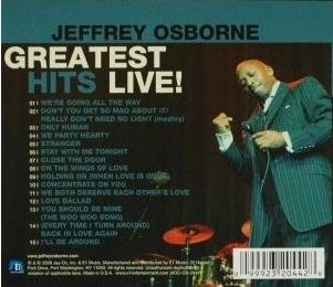 Jeffrey Osborne - Greatest Hits Live! (2009)