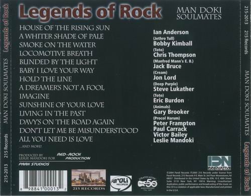 Man Doki Soulmates Allstars - Legends Of Rock (2004)