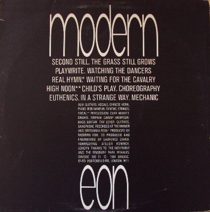 Modern Eon - Fiction Tales (1981) LP