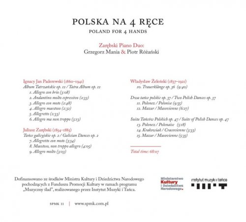 Zarebski Piano Duo - Polska na 4 rece (2021)