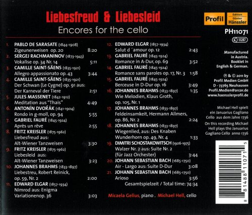 Michael Hell & Micaela Gelius - Liebesfreud & Liebesleid (2012)