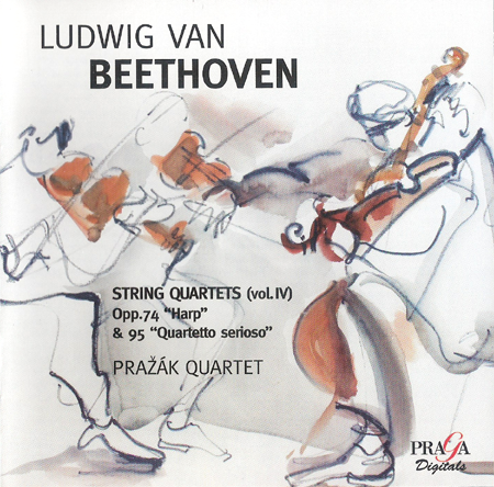 Prazak Quartet - Beethoven: String Quartets, Vol. 4 (2004) [SACD]